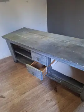meuble en bois bas