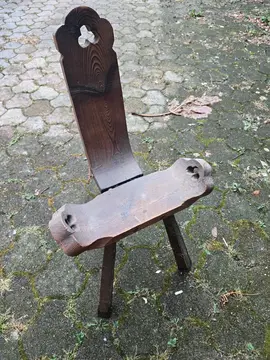 siege en bois