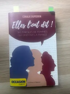 Elles l'ont dit !