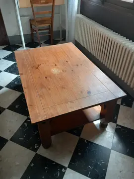 table basse bois
