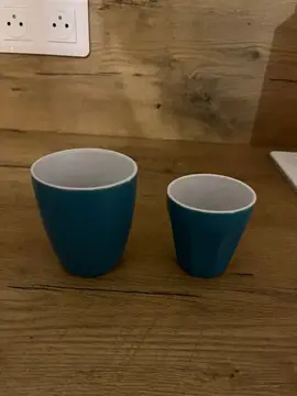 deux tasses à café (expresso et long) compatible Nespresso
