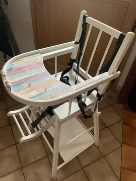 chaise haute bébé
