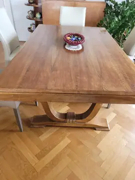 table art deco avec allonges