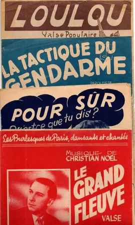 Partitions de chansons