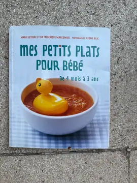livre de cuisine pour bébé