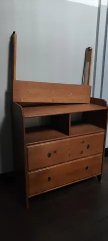 Armoire évolutive table à langer