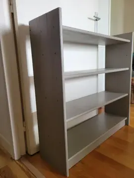 Etagère basse en bois massif