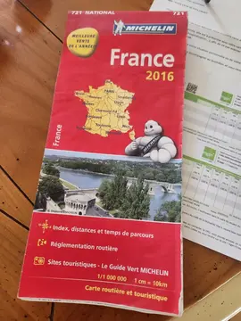 Carte de France Michelin