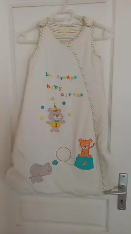 Gigoteuse enfant jusqu'à 3 ans, éponge velours.