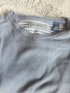 pull garçon bleu 6 ans Okaidi