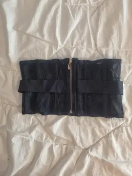 Corset noir taille M