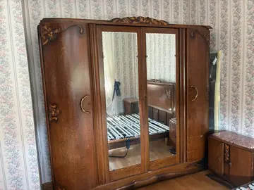 Chambre à coucher complète années 50/60 sans le sommier