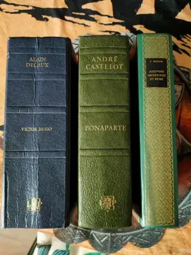 Lot 3 Livres Personnages Historiques