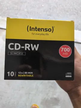 boîte de 10 CD - RW