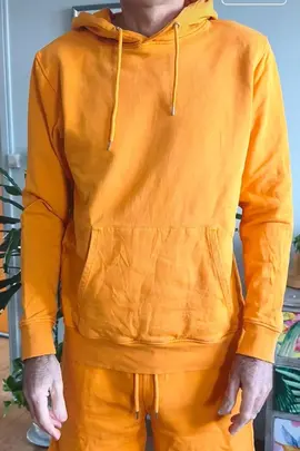 pull capuche colorful standards orange