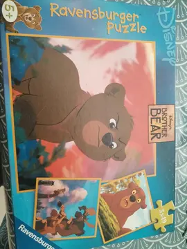 lot de 3 puzzle frères des ours