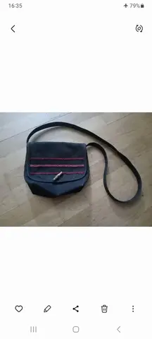 Sac bandoulière Népal à trois bandes
