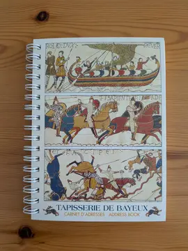 carnet adresse tapisserie de Bayeux