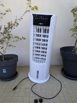 ventilateur rafraîchisseur d'air avec bac d'eau