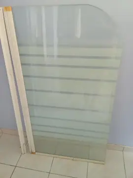 paroi mobile en verre salle de bain