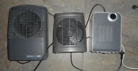 lot de radiateurs électriques portatifs
