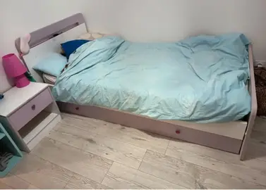 don chambre fille lit tiroir chevet bureau