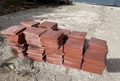 Lot de carrelage 9,7 × 9,7