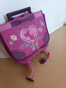 sac ecole chipie a roulette