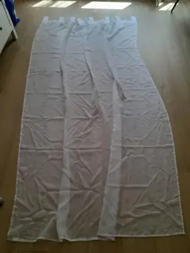 Rideau 140X220 blanc