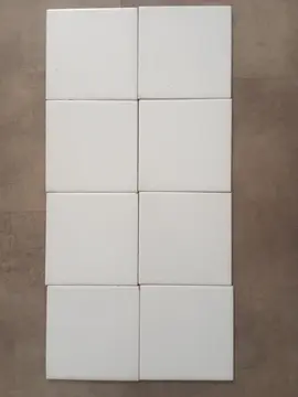 carrelage Blanc 15x15