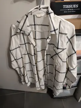 CHEMISE À RAYURES FEMMES, TAILLE L