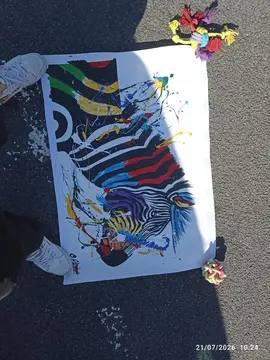 poster zèbre