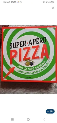 jeu de questions sur la pizza