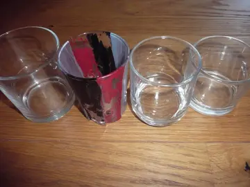 Verres de différents tailles