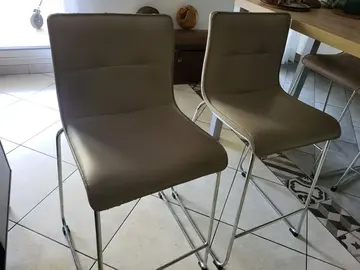 4 chaises bar