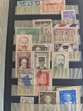 petit lot timbres divers étrangers 21/07