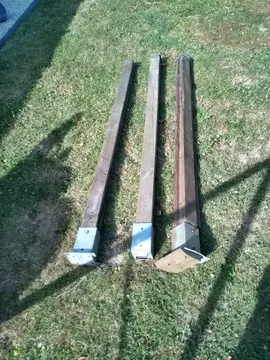poteaux en bois