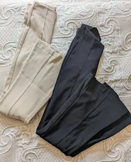 lot de deux pantalon Flare Bershka