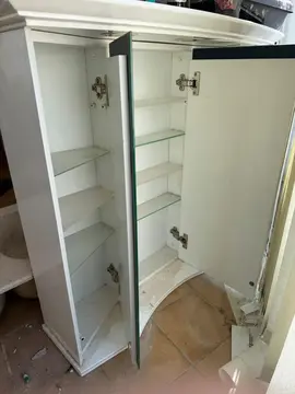 Meuble miroir salle de bain