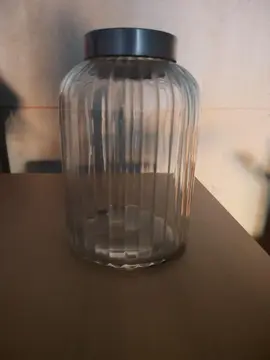 bocal verre avec couvercle