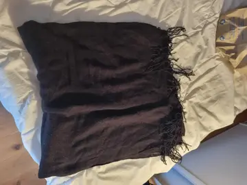 Écharpe noire 🧣