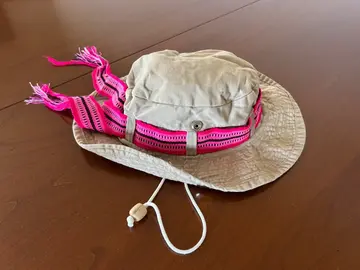 Chapeau en toile avec ruban Taille Small