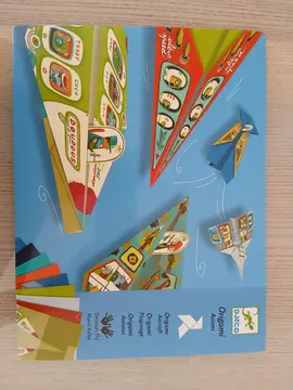 Deux pochettes d’origami