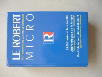 Dictionnaire Le Robert micro