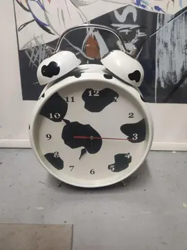 Réveil motif vache