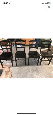 lot 4 chaises