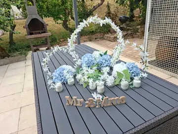 deco de table mariage ou baptême