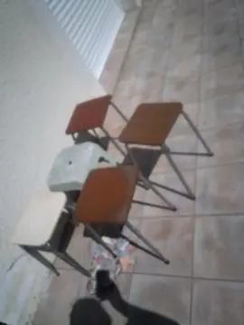 tabourets lot de 5