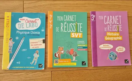 Carnets de réussite collège