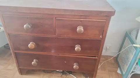 commode en bois